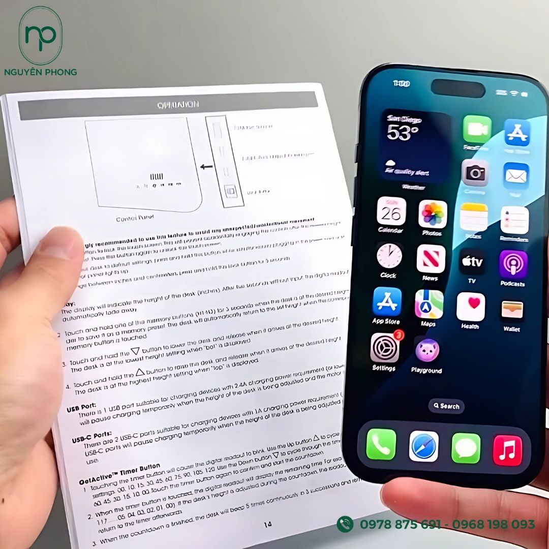 Scan file bằng điện thoại